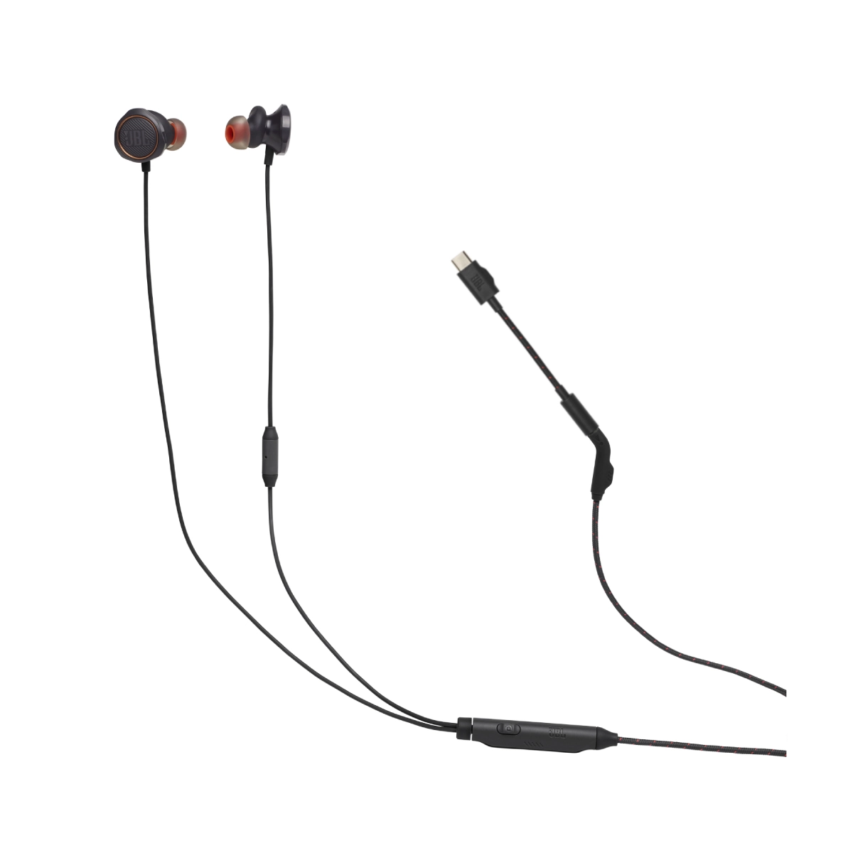 Audífonos JBL/ Quantum 50C/ Alámbrico/ Con Cancelacón de Sonido/ Negro