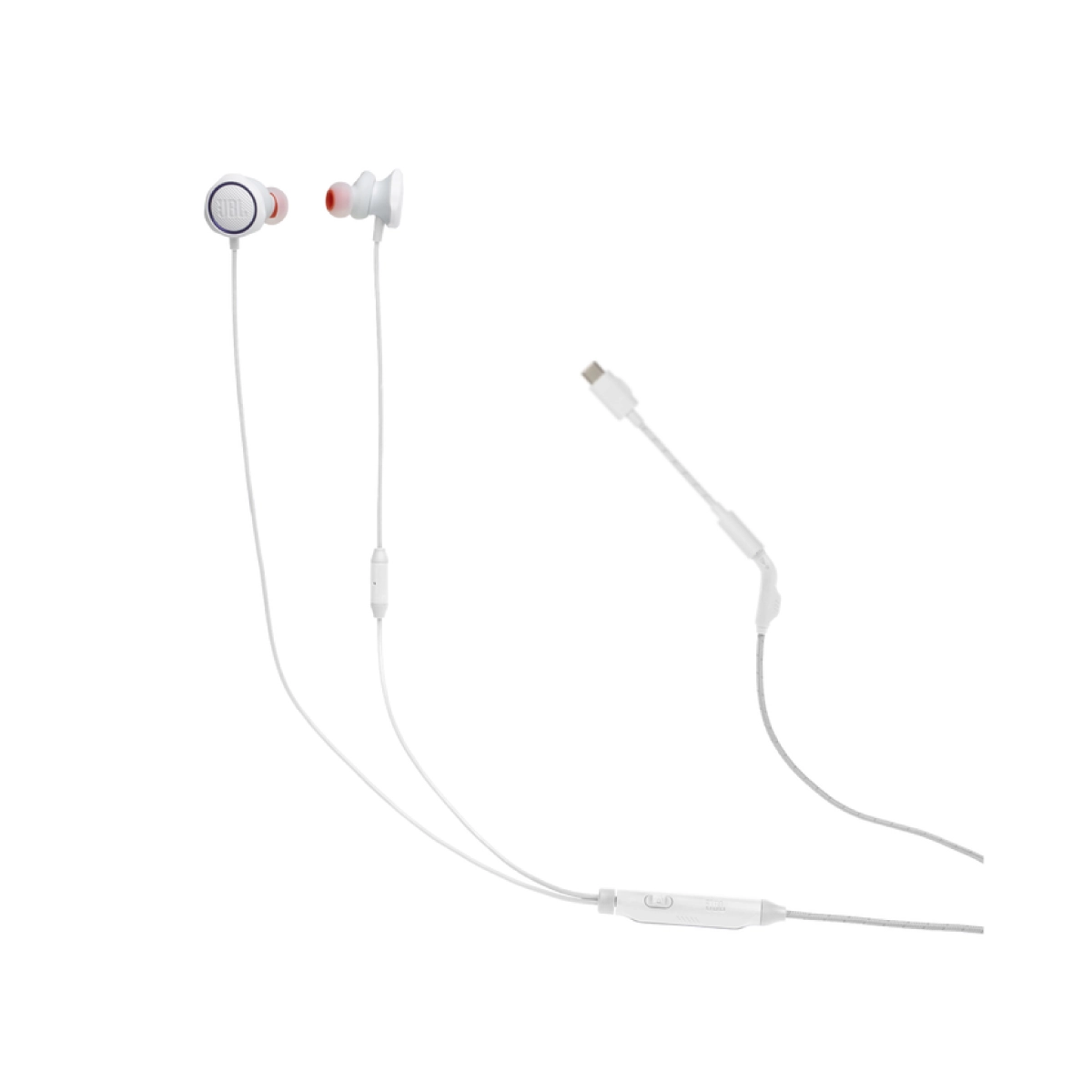 Audífonos JBL/ Quantum 50C/ Alámbrico/ Blanco