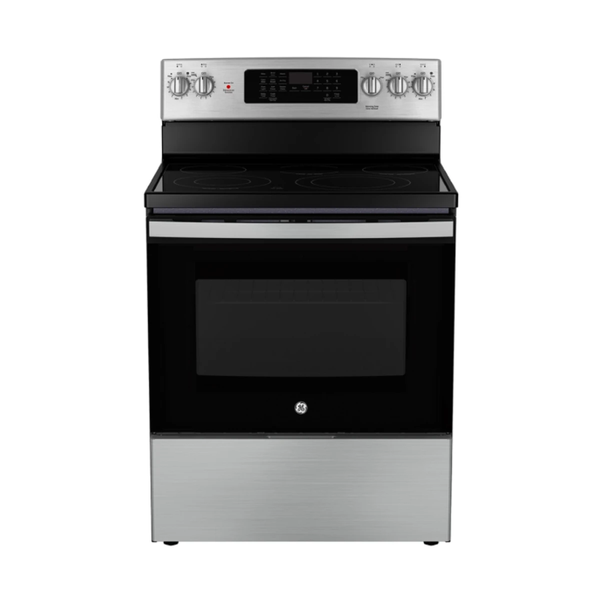 Estufa Eléctrica GE/ 30"/ De Vitroceramica/ Con AirFry/ Gris