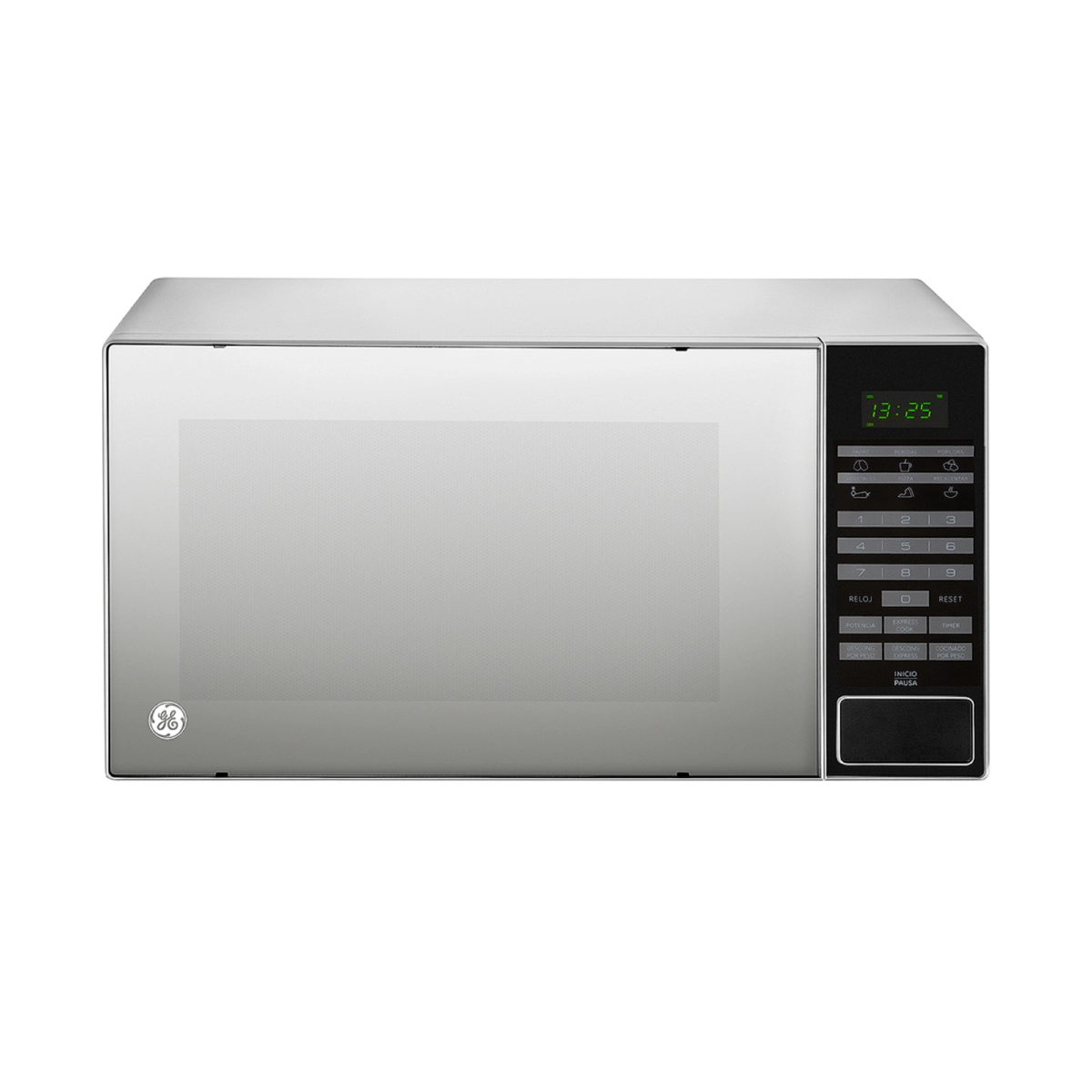 Microondas GE/ 1.1'/ Gris/ JES11W