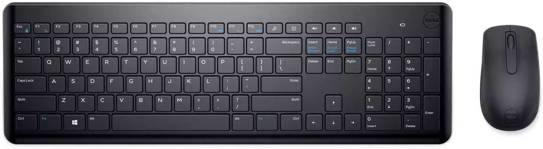 Dell Combo de Teclado y Mouse Inalámbrico Negro
