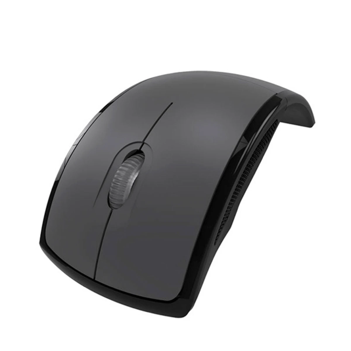 Mouse Inalámbrico Klip Xtreme/ Ergonómico Lightflex/ Gris