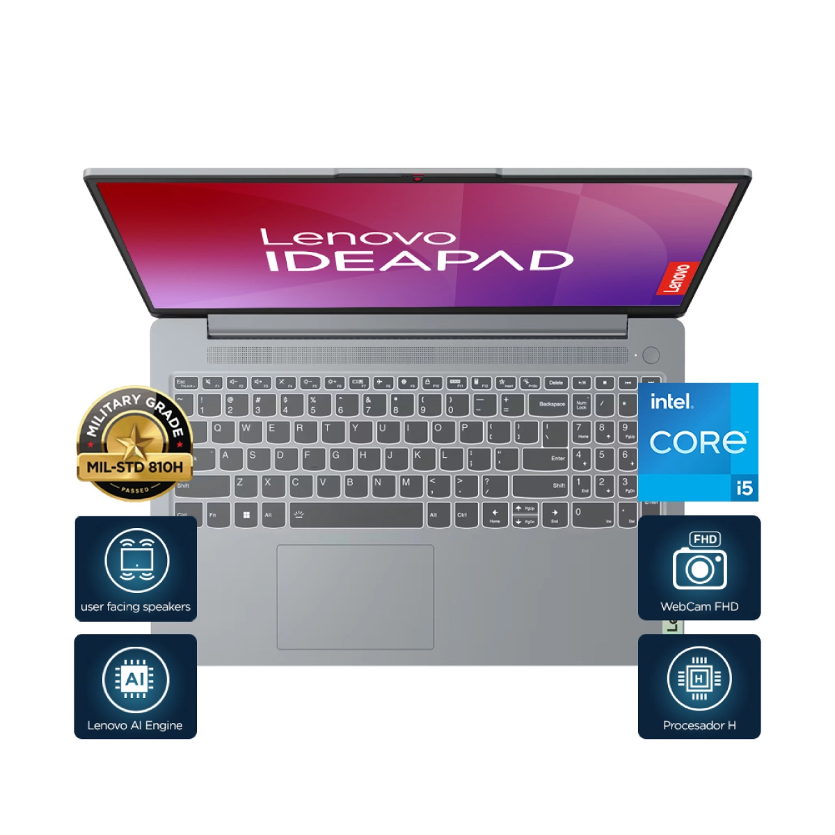 Laptop Lenovo IdeaPad Slim 3 15"/ Intel Core i5-1235U/ 8GB RAM/ 512GB SSD