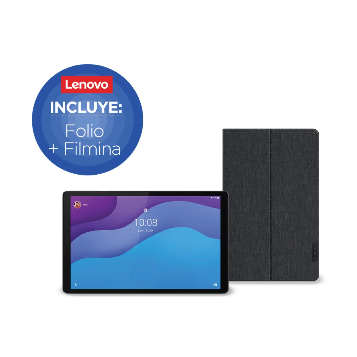 Tablet Lenovo Tab M10/ 10"/ 2da Generación/ Wi-FI + LTE/ 64GB/ Gris