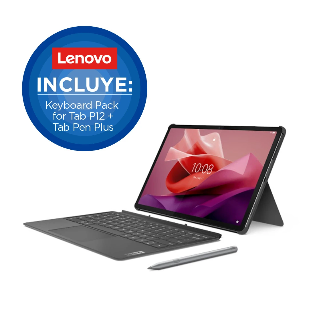 Tablet Lenovo Tab P12/ 12"/ Wi-Fi/ 256GB/ Gris