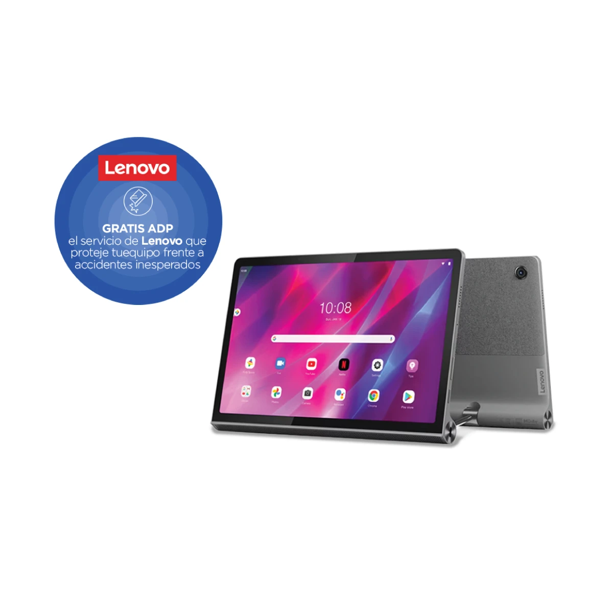 Tablet Lenovo Yoga Tab/ 11"/ Wi-Fi + LTE/ 4GB RAM/ 128GB Disco Duro/ Gris