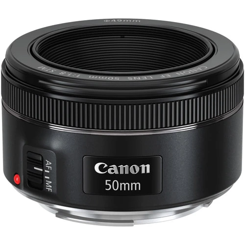 Lente Canon/ EF 50mm f/1.8 STM/ Negro