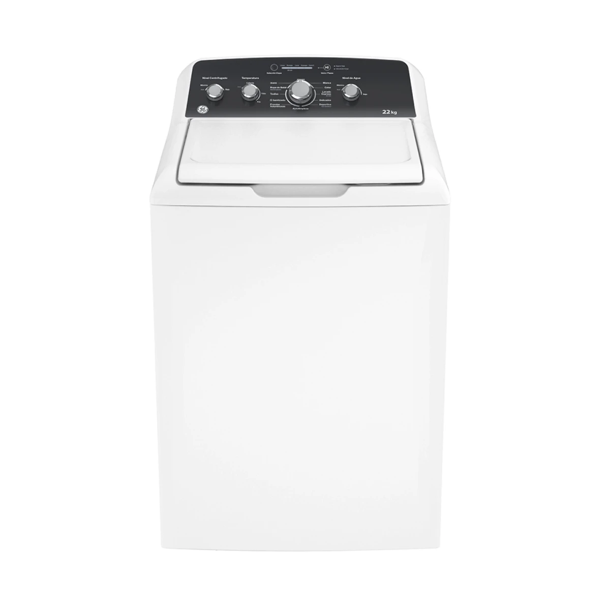 Lavadora General Electric/ Carga Superior/ 22 kg/ Con Agitador/ Blanca