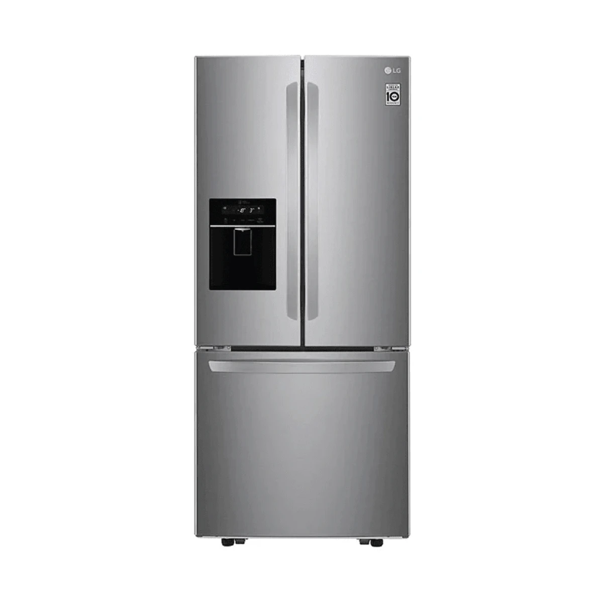 Refrigeradora LG/ French Door/ 22'/ Linear Inverter/ Gris