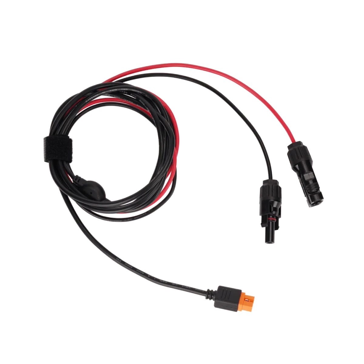 Cable EcoFlow/ Panel a XT60i/ 2.5m/ Negro