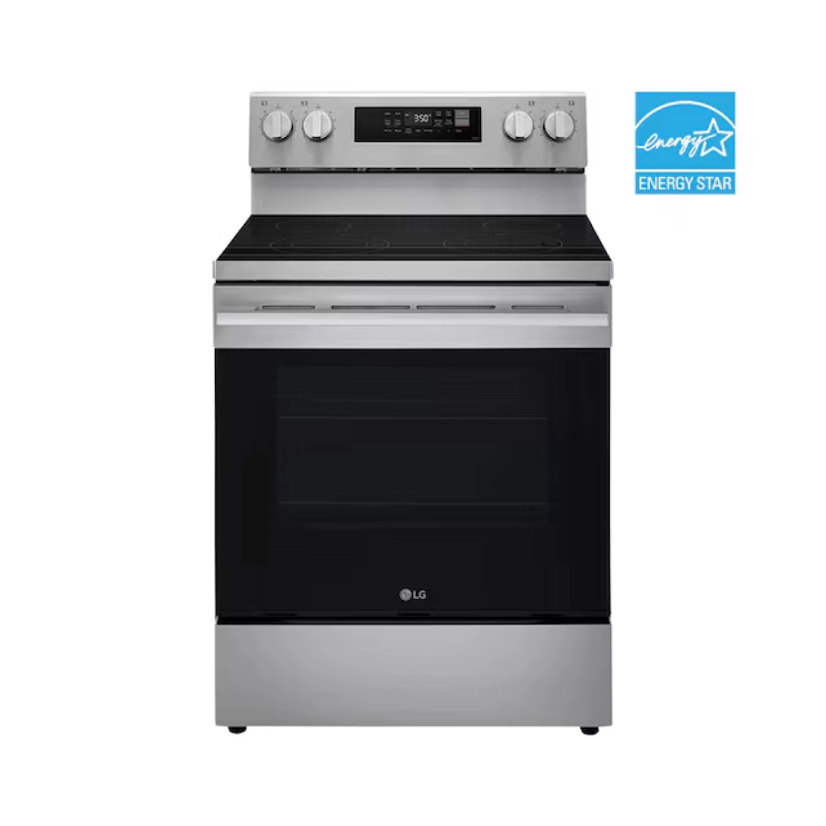 Estufa Eléctrica LG/ 30"/ de Vitroceramica/ EasyClean/ Gris