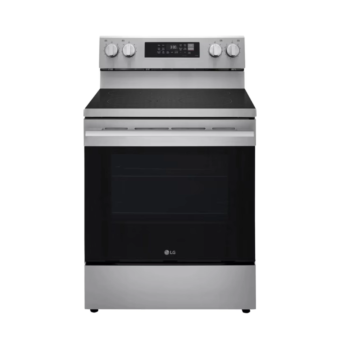 Estufa Eléctrica LG/ 30"/ Tecnología ProBake Convection/ de Vitrocerámica/ Con AirFry/ Gris