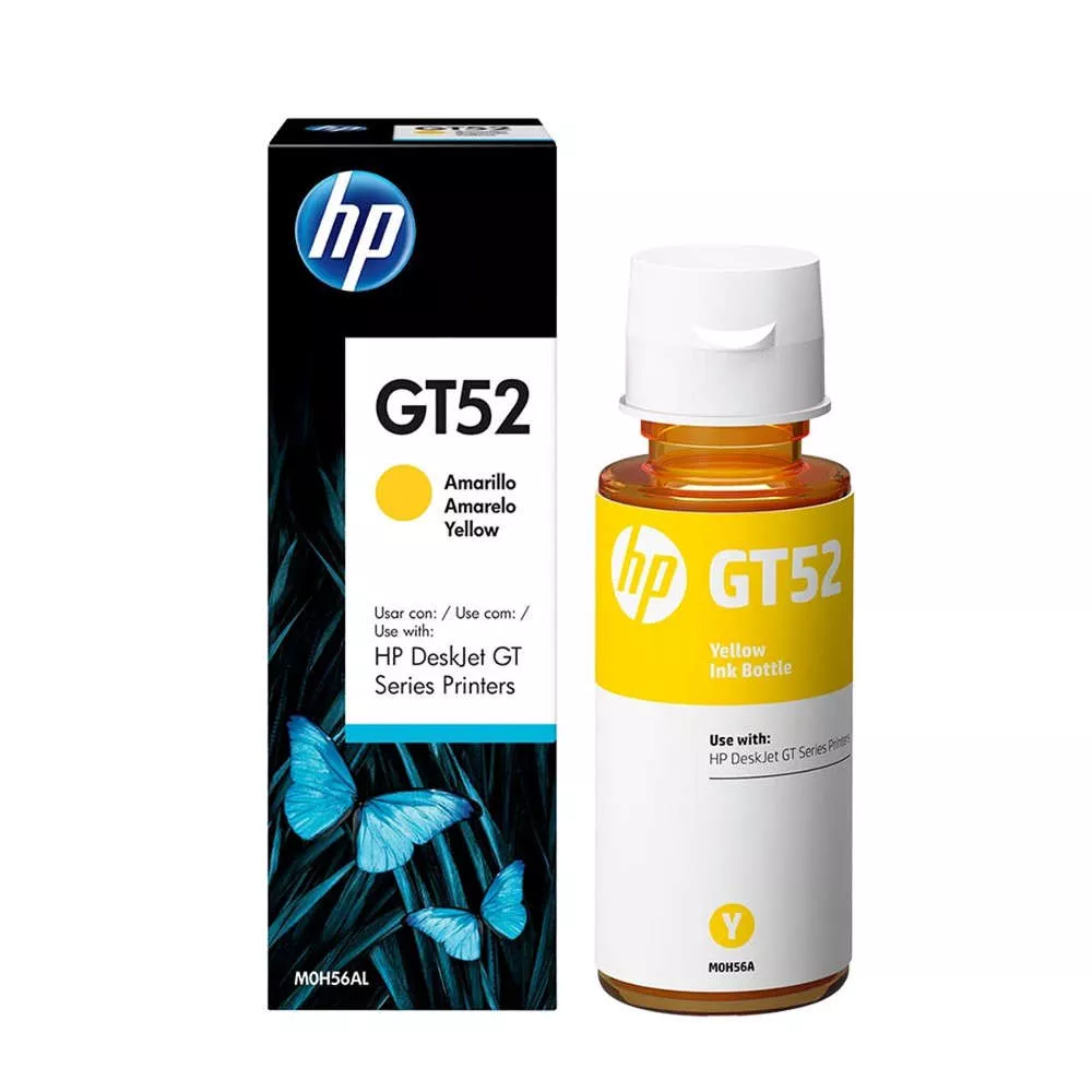Bote de Tinta HP Amarilla GT52