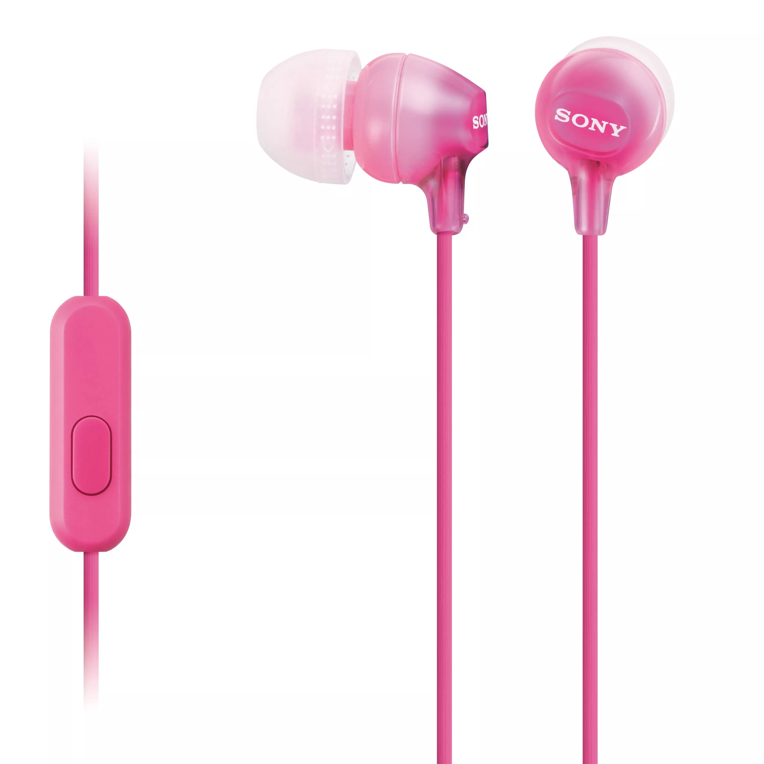 Audífonos Sony/ MDR-EX15APPIZUC/ Alámbrico/ Rosado
