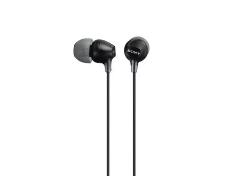 Audifonos Sony/ MDR-EX15LP/BC/ Alámbrico/ Negro