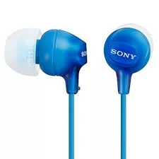 Audífonos Sony/ MDR-EX15LP/LI/ Alámbrico/ Azul