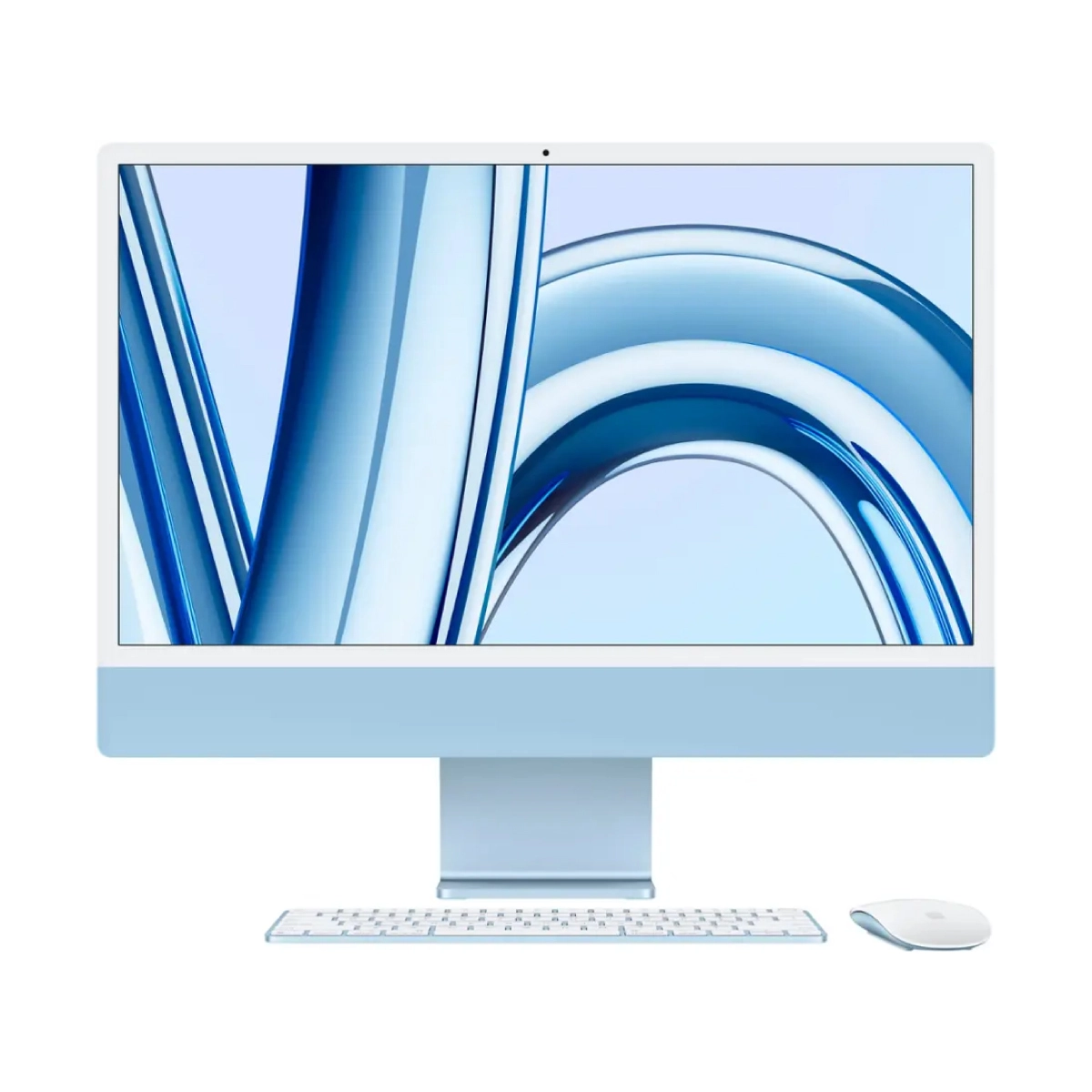Computadora de Escritorio Apple iMac 24"/ Chip M1/ 4.5K Retina Display/ 8GB RAM/ 256GB SSD/ Blue/ OB