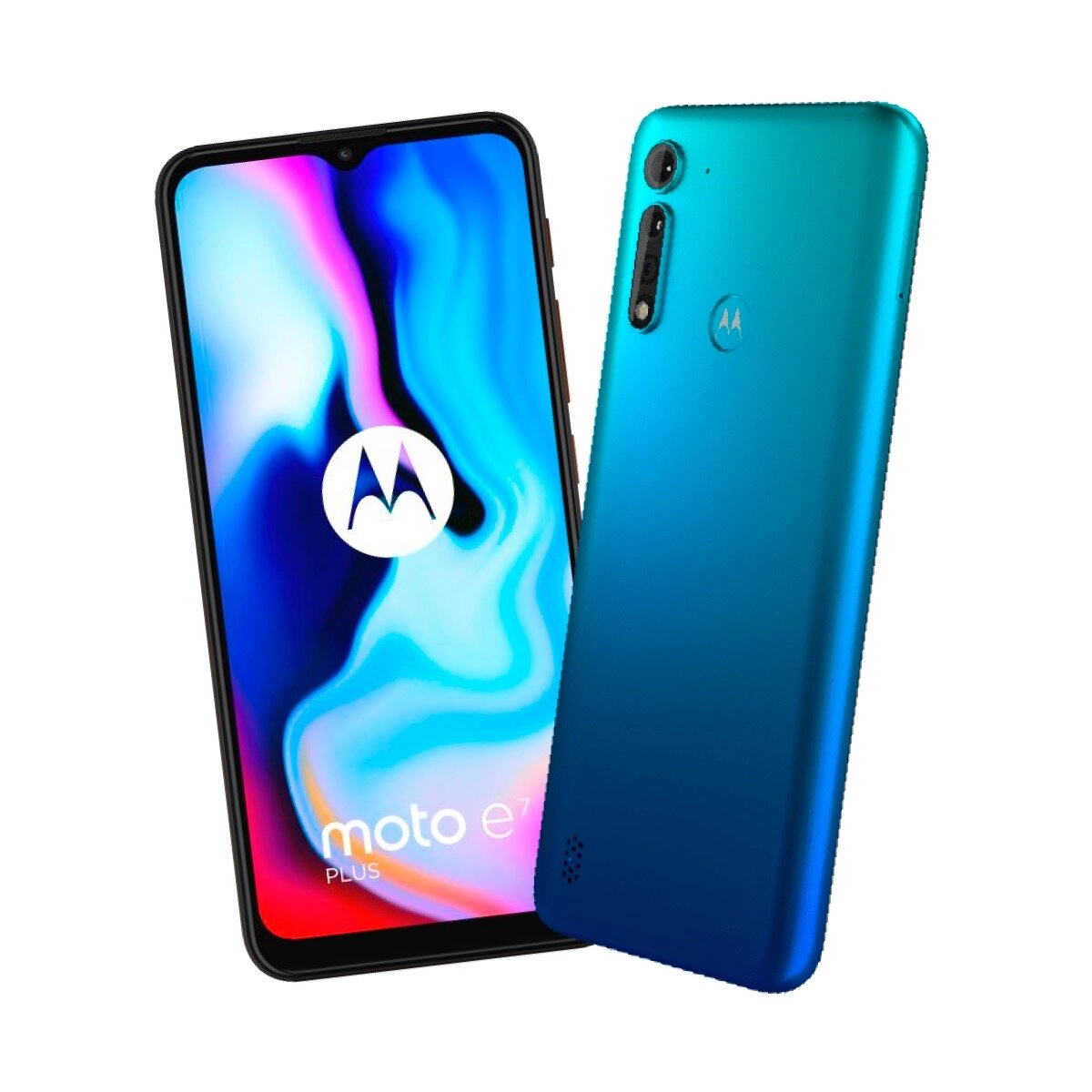 Motorola Moto Duo Moto G8 Power Lite Azul + Moto E7 Plus Naranja
