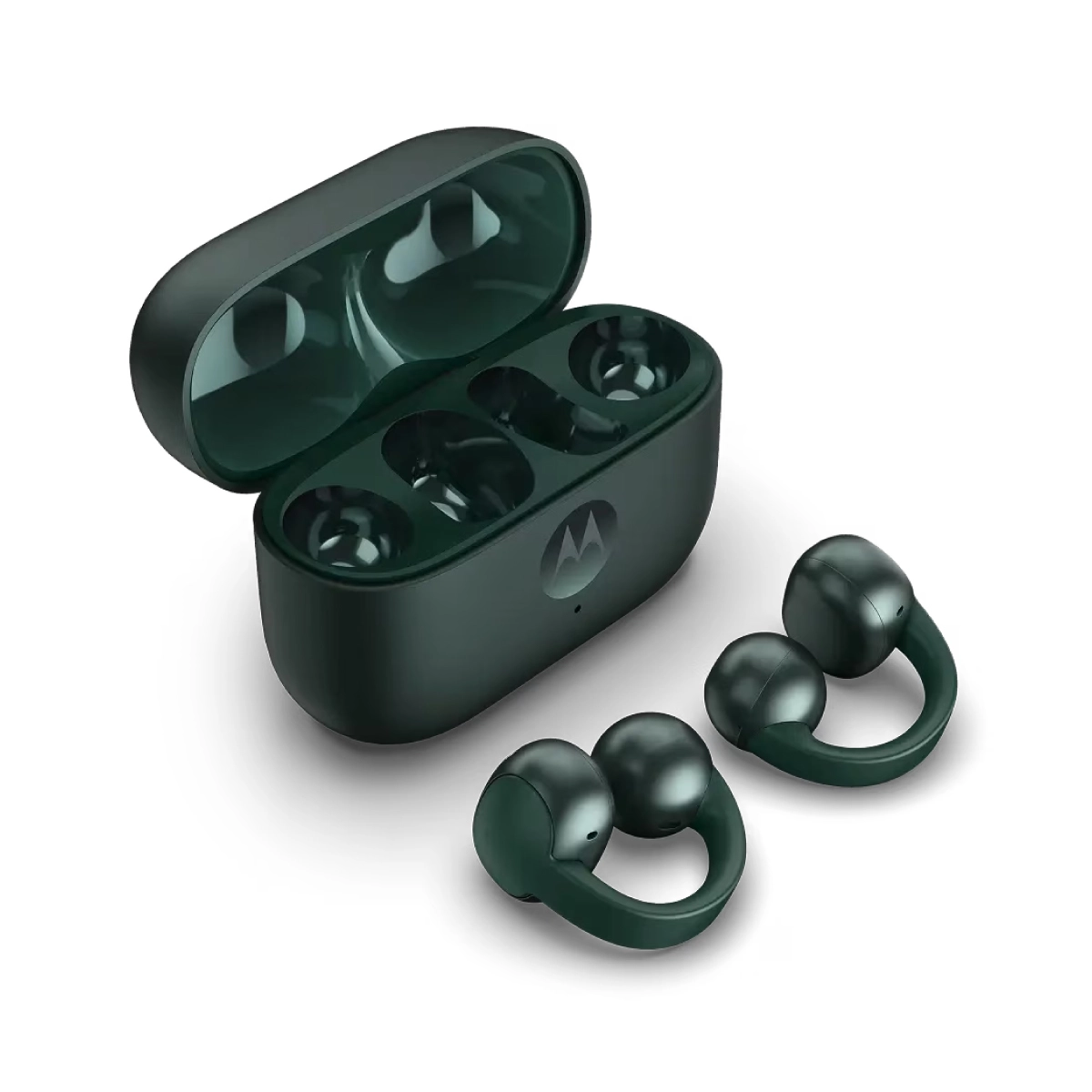 Audífonos Motorola/ Moto Buds Loop/ Inalámbrico/ Trekking Green
