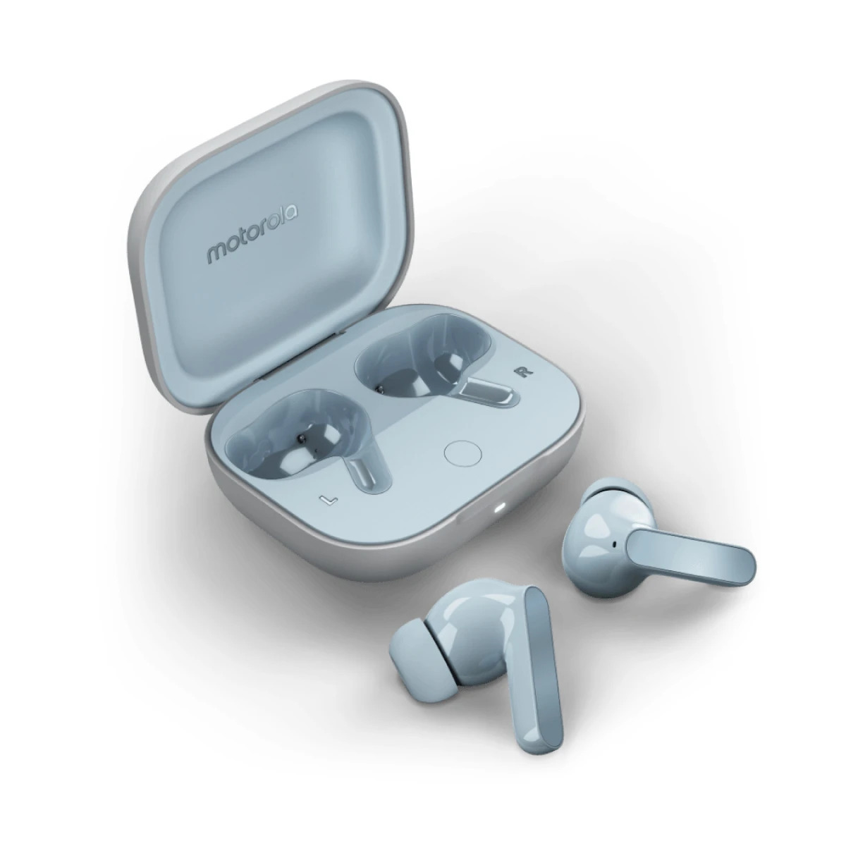 Audífonos Motorola/ Moto Buds/ Inalámbrico/ Glacier Blue