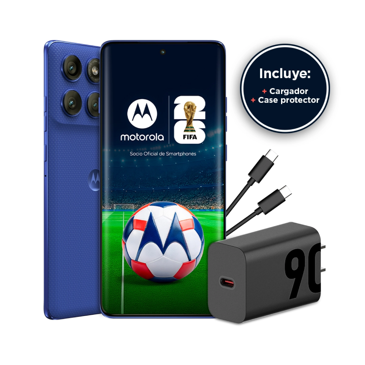 Motorola Edge 60 Pro/ 12GB RAM/ 512GB/ Azul Cobalto
