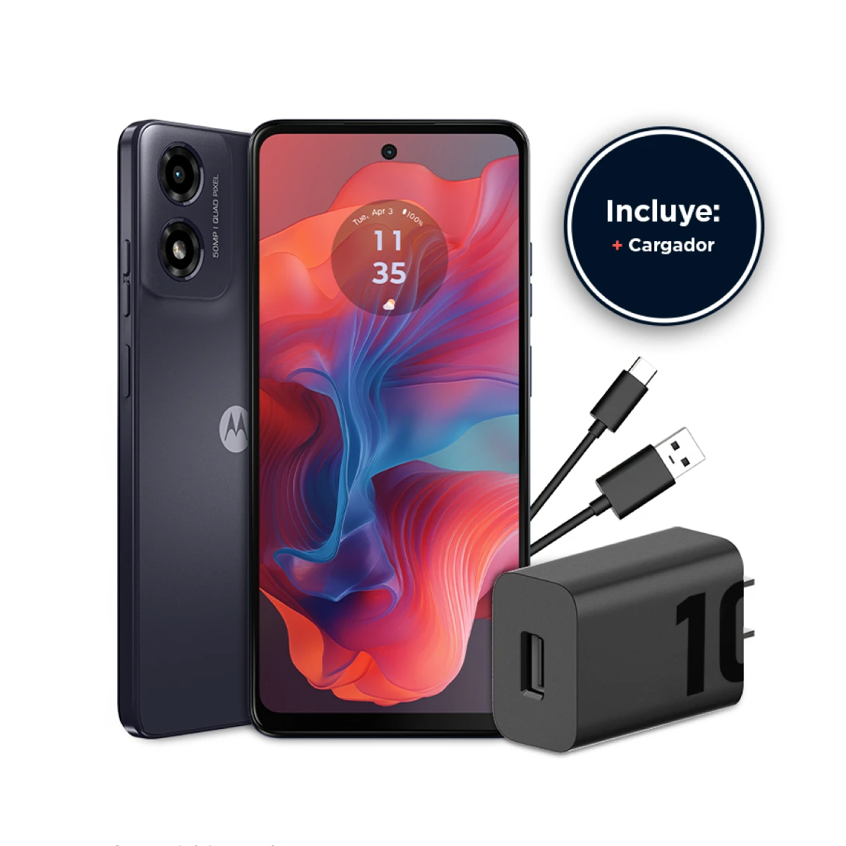 Motorola g04s/ 4GB RAM/ 128GB/ Nightshade