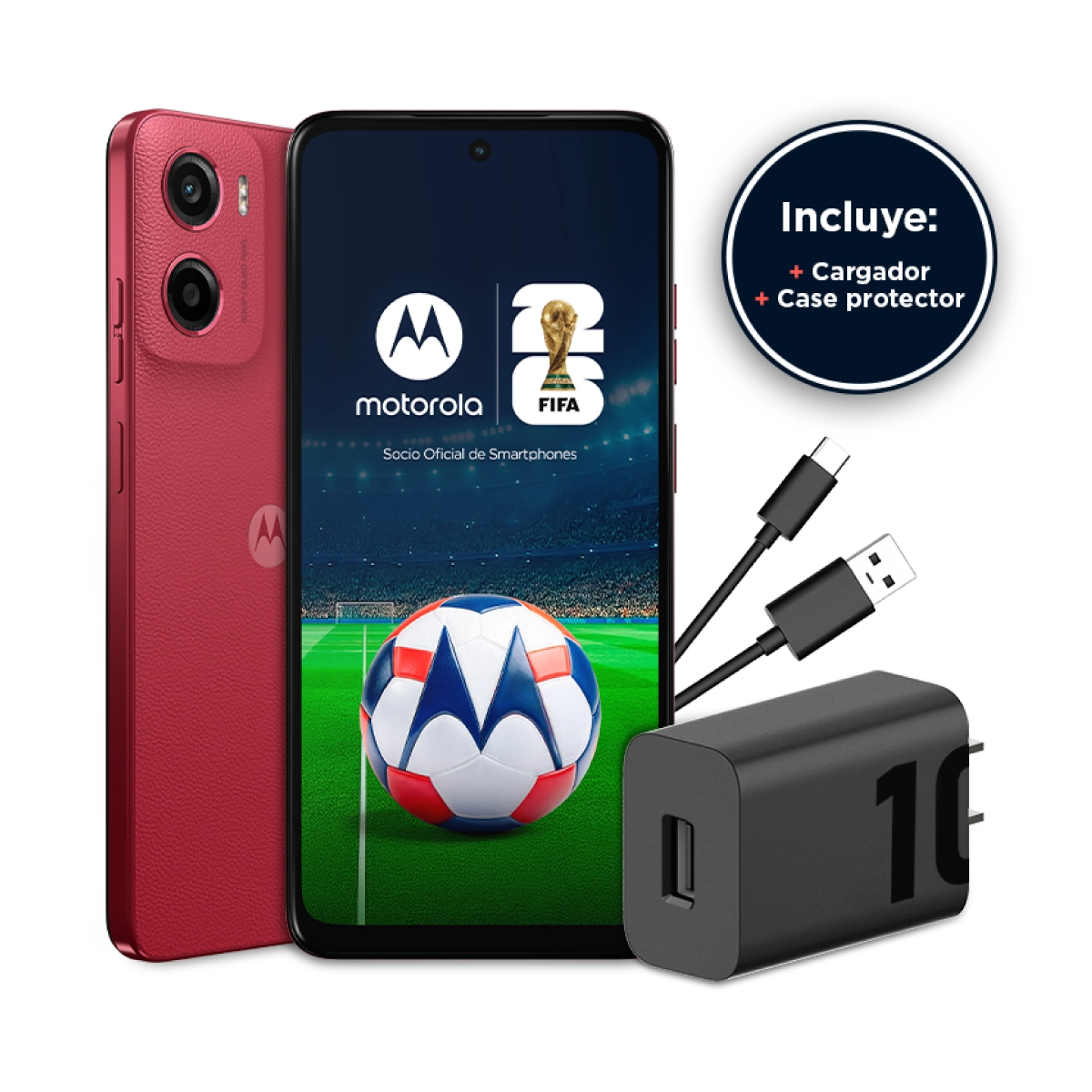 Motorola G05/ 4GB RAM/ 128GB/ Plum Red
