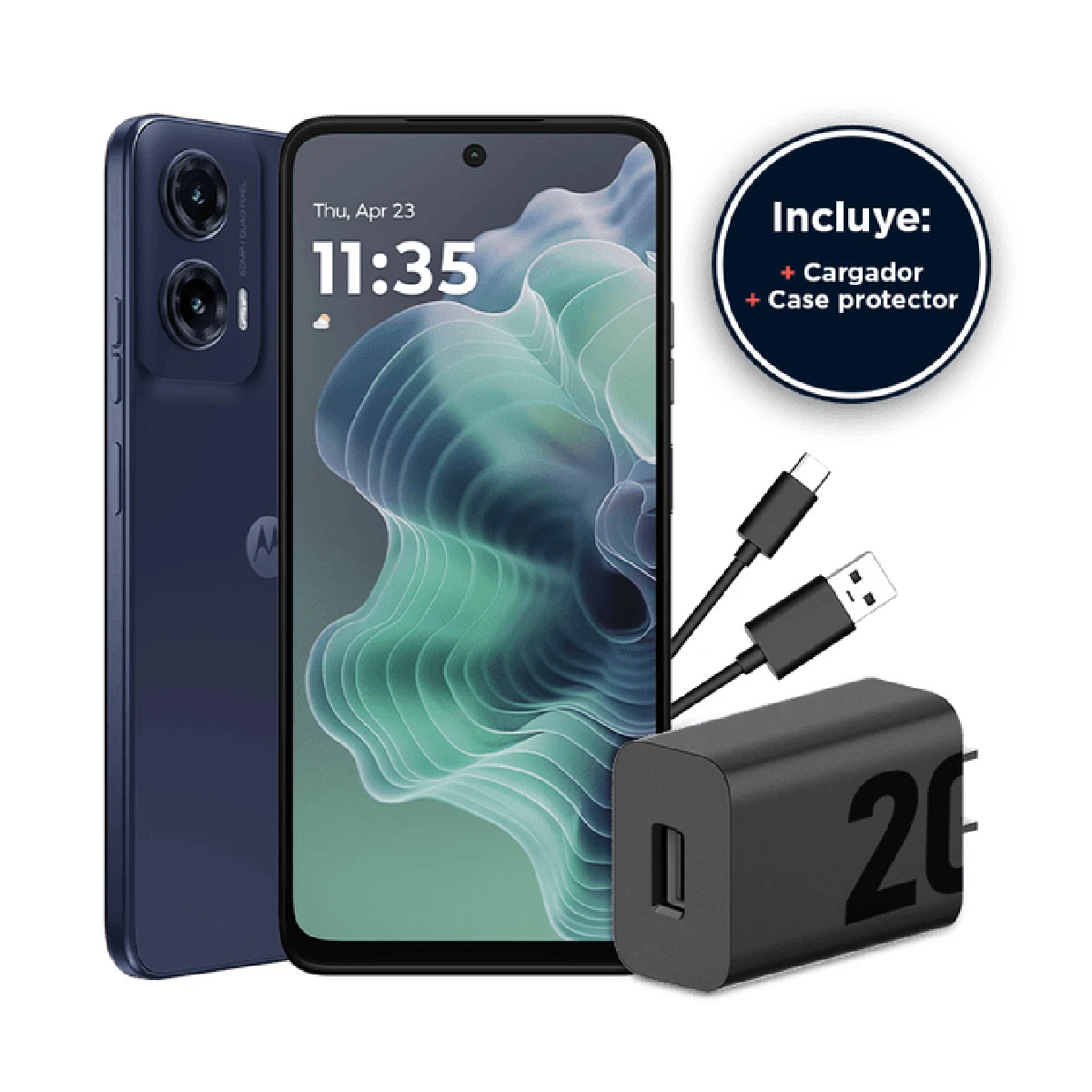 Motorola G35/ 4GB RAM/ 256GB/ Midnight Black