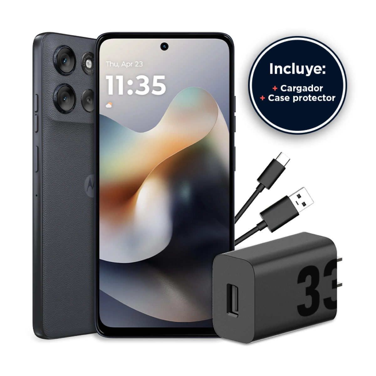 Motorola G56/ 8GB RAM/ 256GB/ Negro Azulado