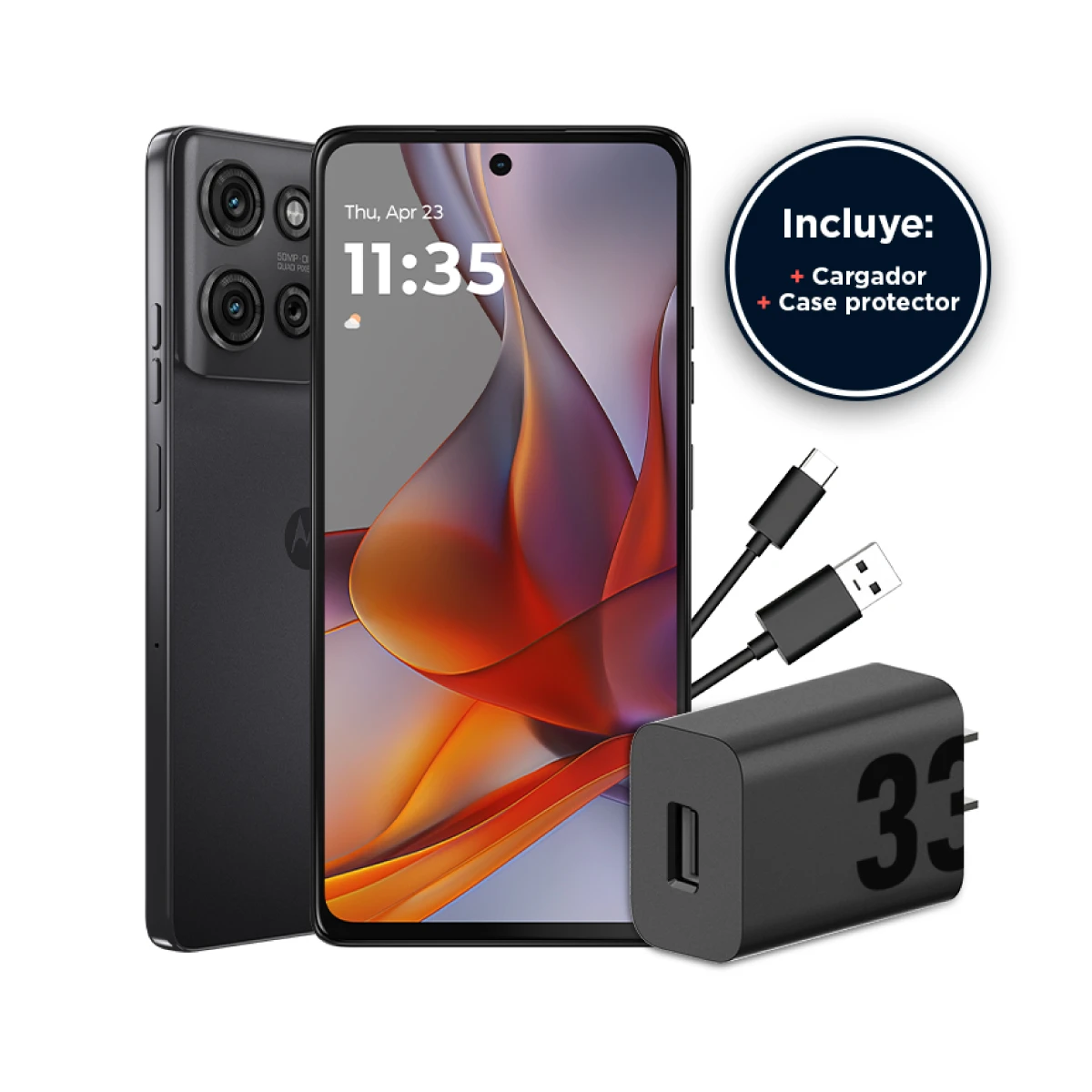 Motorola G75/ 8GB RAM/ 256GB/ Charcoal Gray
