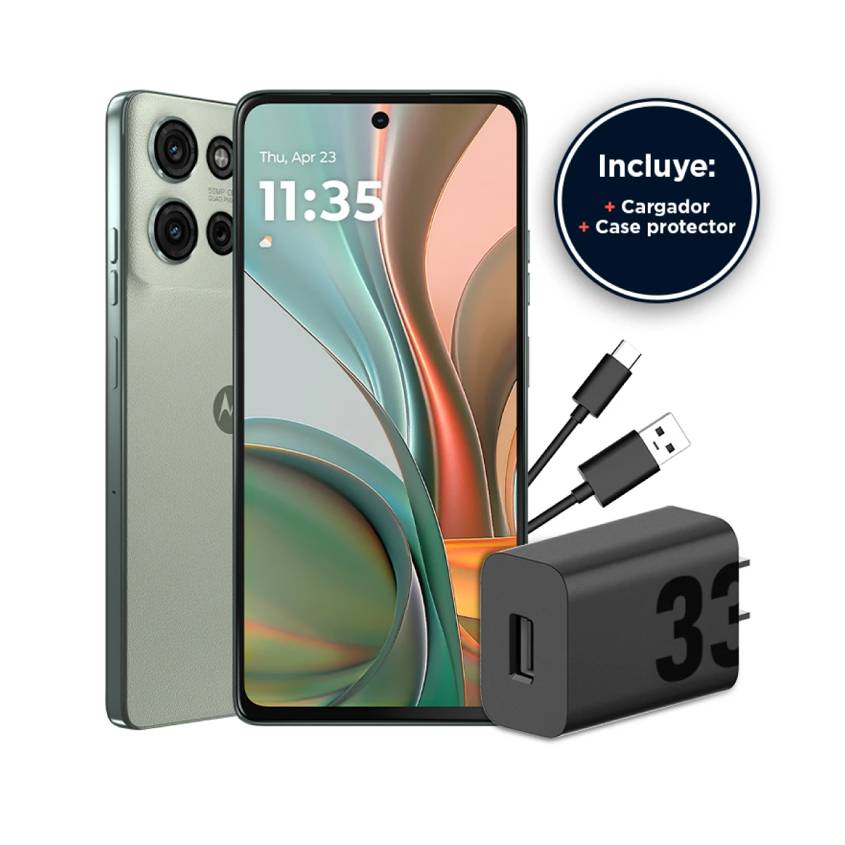 Motorola G75/ 8GB RAM/ 256GB/ Succulent Green