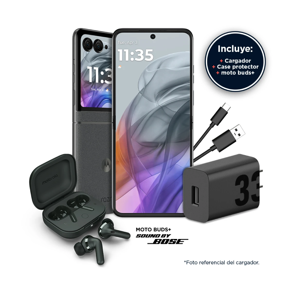 Motorola Razr 50/ 12GB RAM/ 512GB/ Koala Grey | Jetstereo