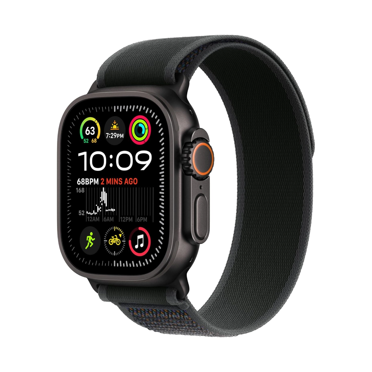 Smartwatch Apple Watch Ultra 2/ 49 mm/ M-L/ Titanium Black