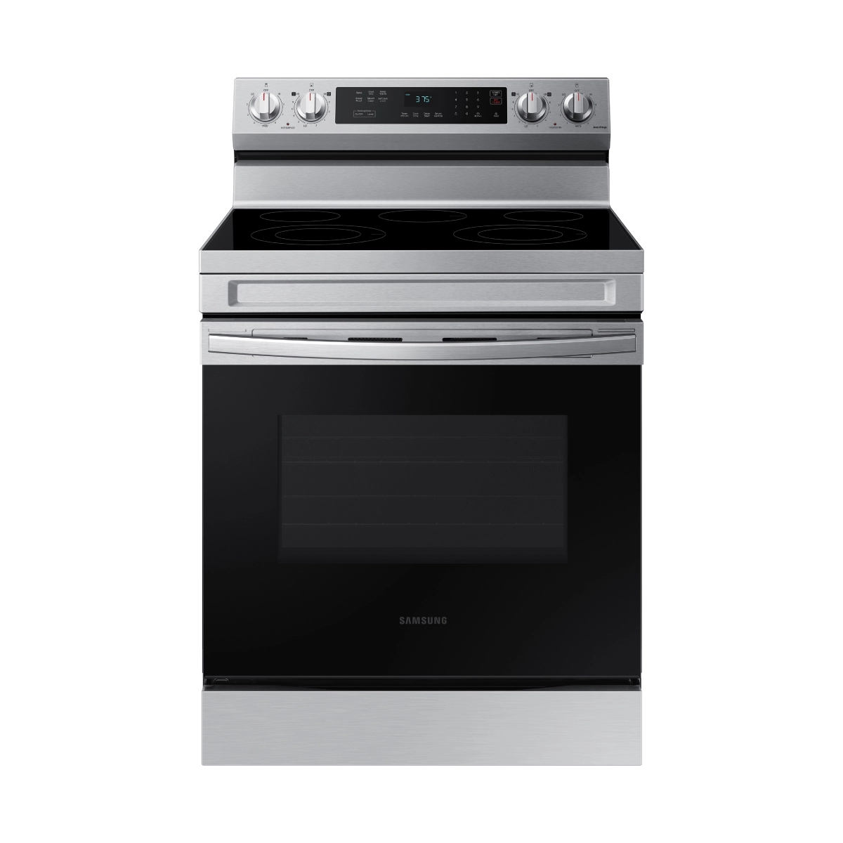 Estufa Eléctrica Samsung/ 30"/ Vitrocerámica/ Gris