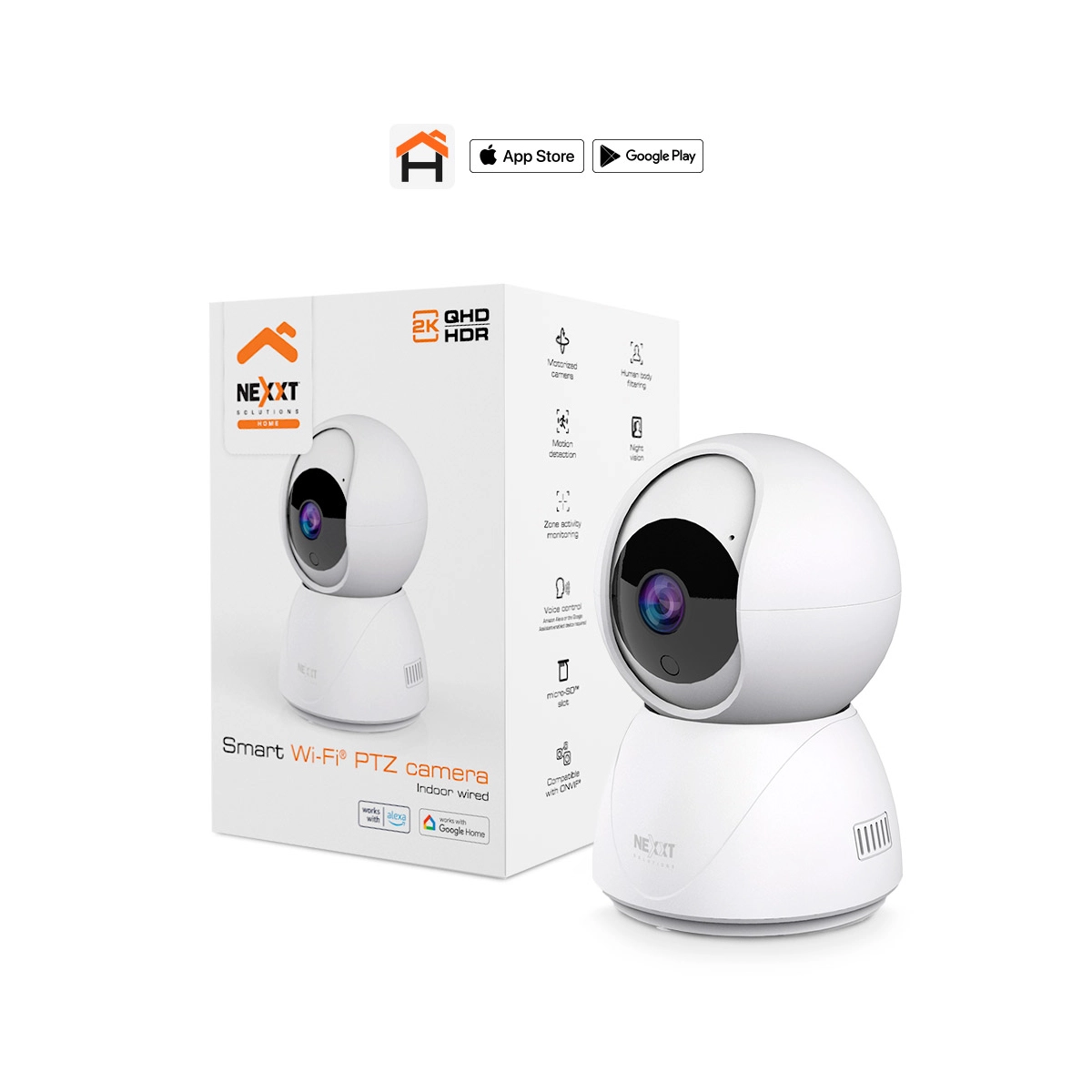 Cámara Inteligente Nexxt/ Para Interiores/ Blanca