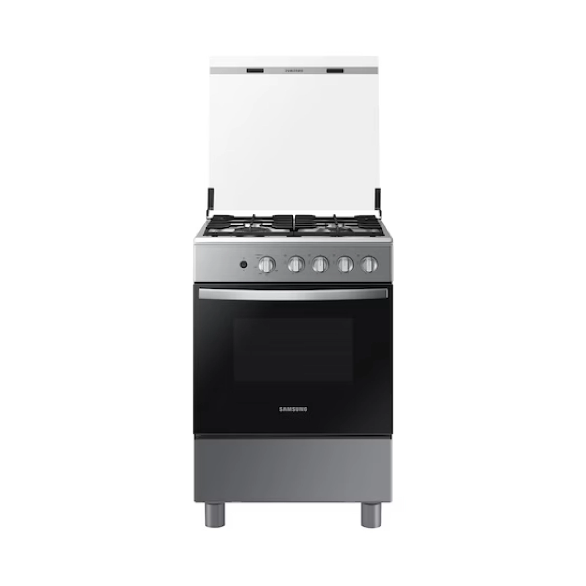 Estufa de Gas Samsung/ 24"/ Con Tapadera de Vidrio/ Gris