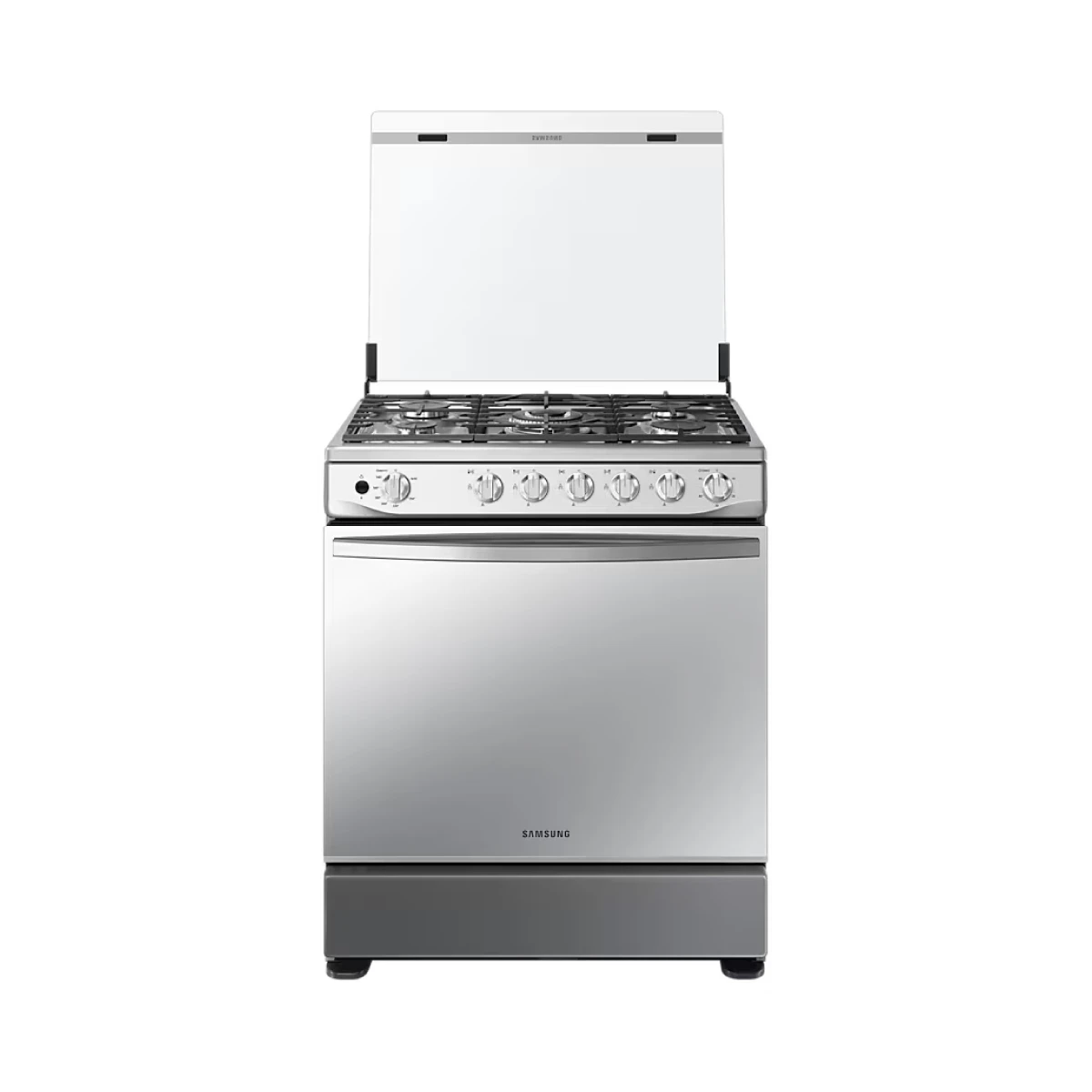 Estufa de Gas Samsung/ 30"/ Con Tapadera de Vidrio/ NX52T7522LS/AP/ Gris