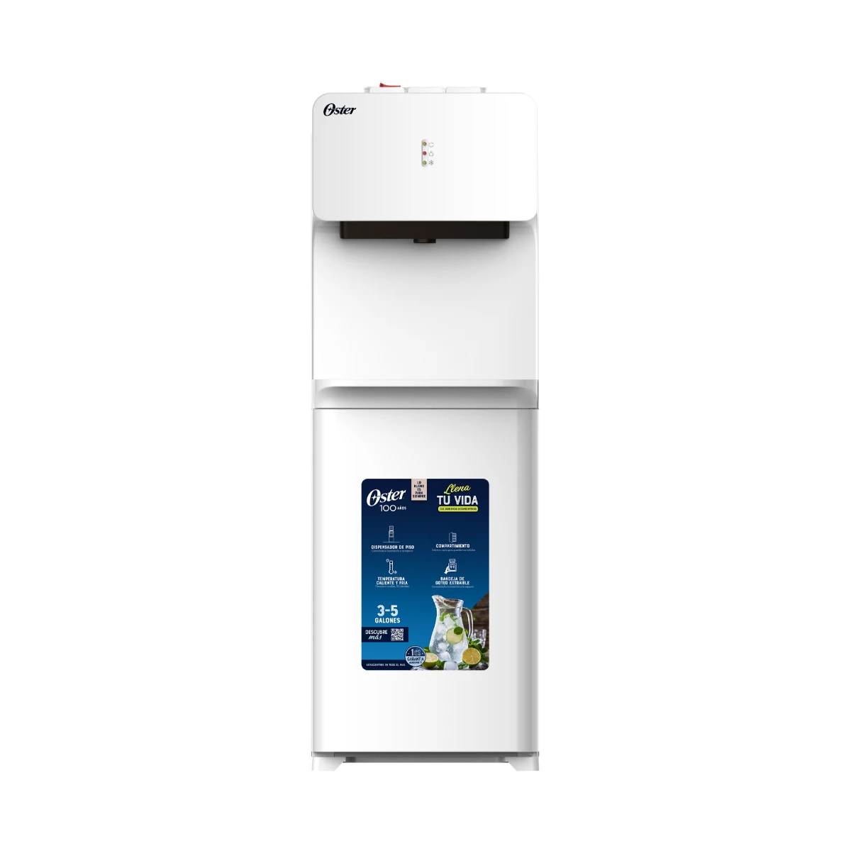 Dispensador de Agua Oster/ Blanco
