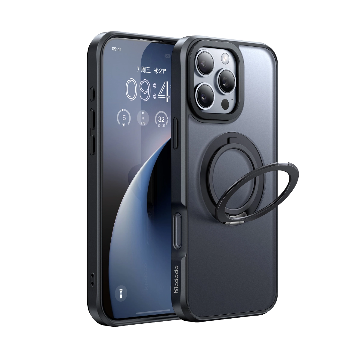 Cobertor Mcdodo/ Para iPhone 16 Pro Max/ MagSafe/ Negro