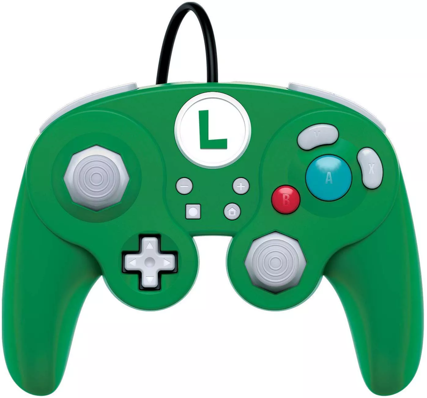 Nintendo Switch Control Alámbrico estilo Gamecube Luigi Verde