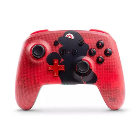 Nintendo Switch Control Remoto Inalámbrico Edición Mario Silhouette Rojo/ Negro