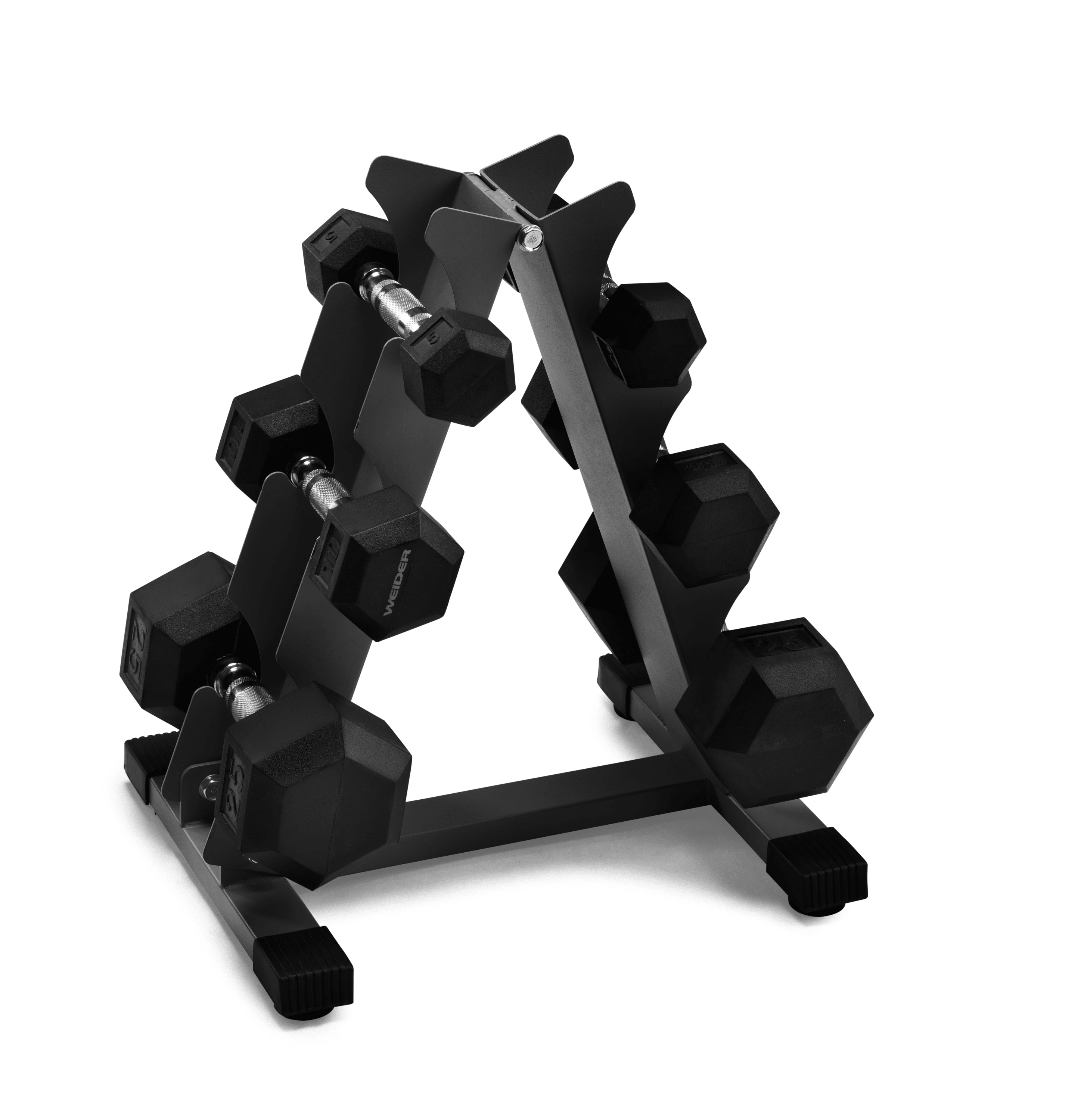 Rack con Mancuernas Weider, 10, 15 y 20 Lbs
