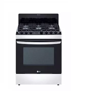 Estufa de Gas LG/ 30"/ Gris