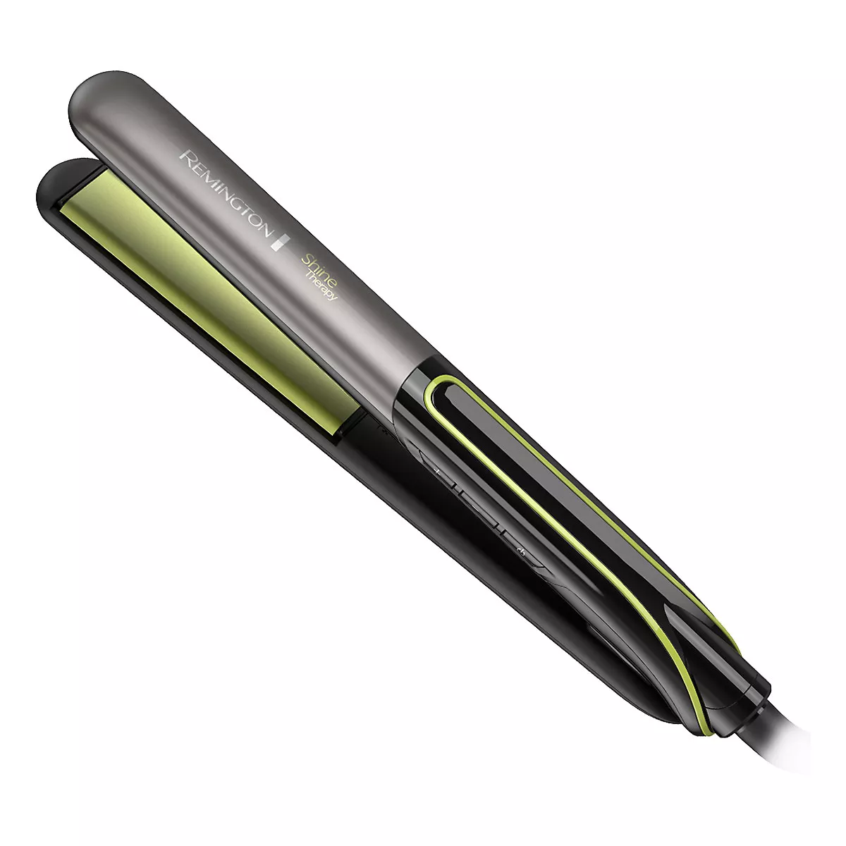 Plancha para Pelo Remington Shine Therapy/ Placa Delga/ Negra
