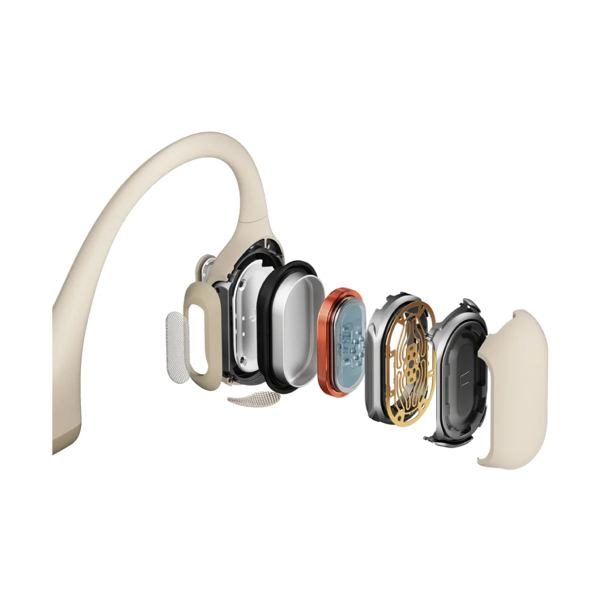 【美品】Shokz OpenRun Pro Mini S811 ベージュ Shokz OpenRun Pro (S810)