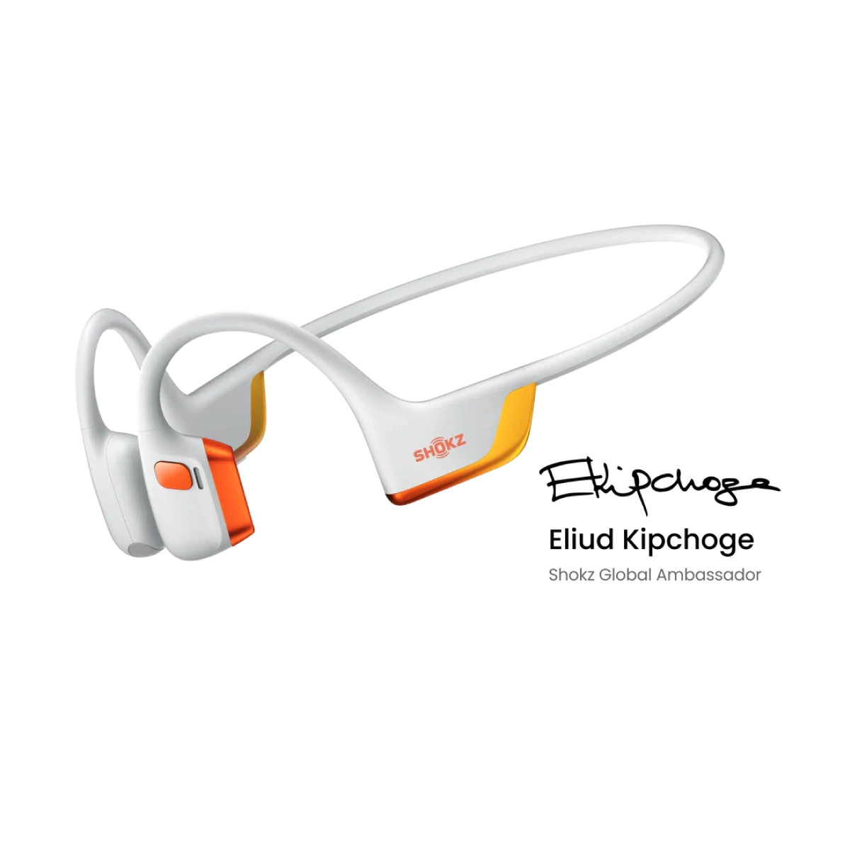 Audífonos Shokz/ Open Run Pro 2/ Eliud Kipchoge/ Inalámbrico/ Blanco