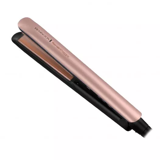 Plancha para Pelo Remington Terapia con Keratina/ Cafe Claro
