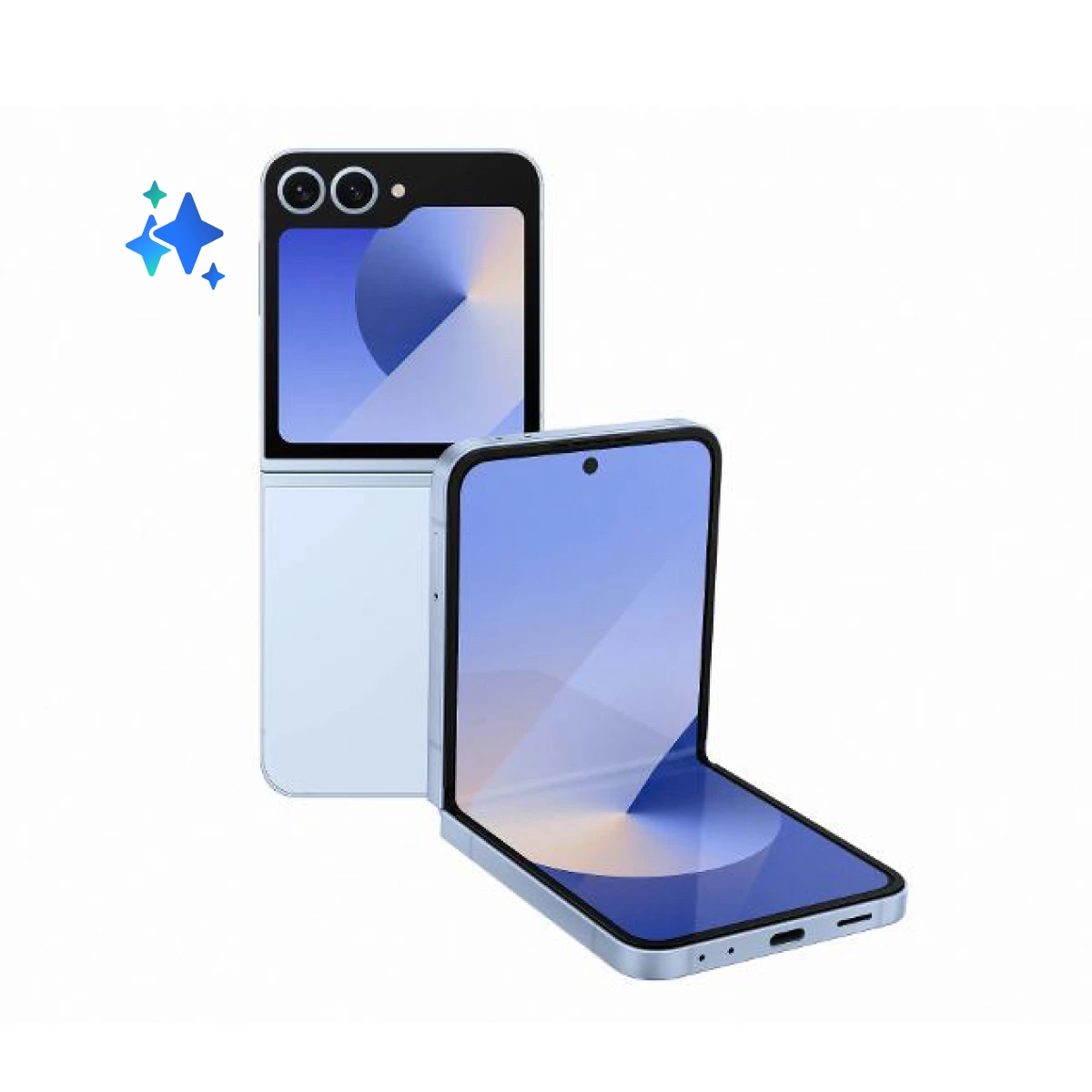 Samsung Galaxy Z Flip6/ 12GB RAM/ 256GB/ Blue