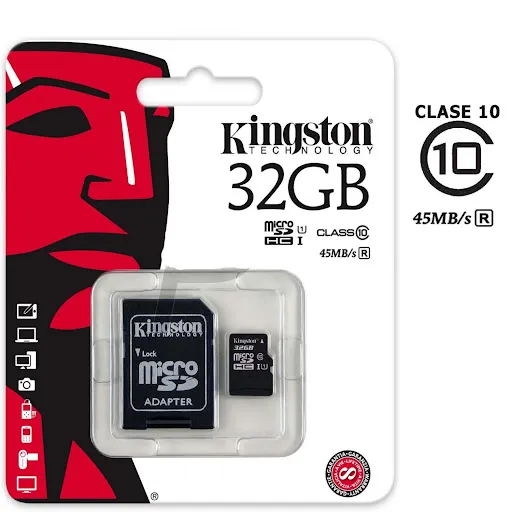 Memoria Kingston microSDHC 32GB