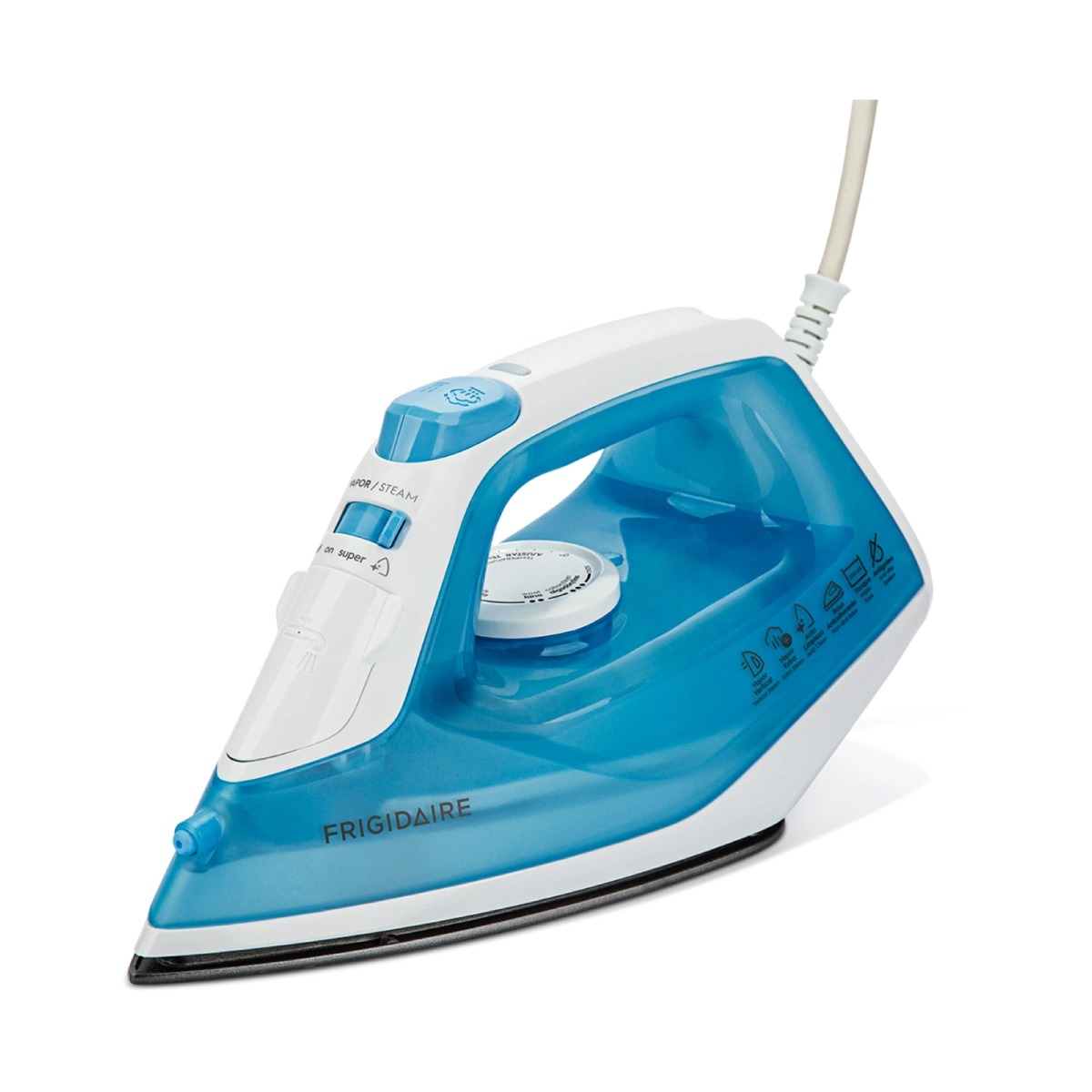 Plancha de Ropa Frigidaire/ Seco y Vapor/ Turquesa